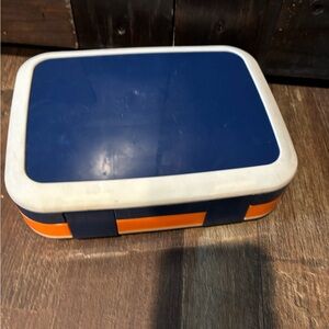 Kids Blue and Orange Lunch Box